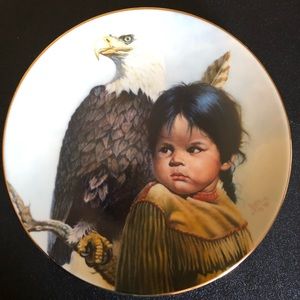 Brave & Free Collection Plate